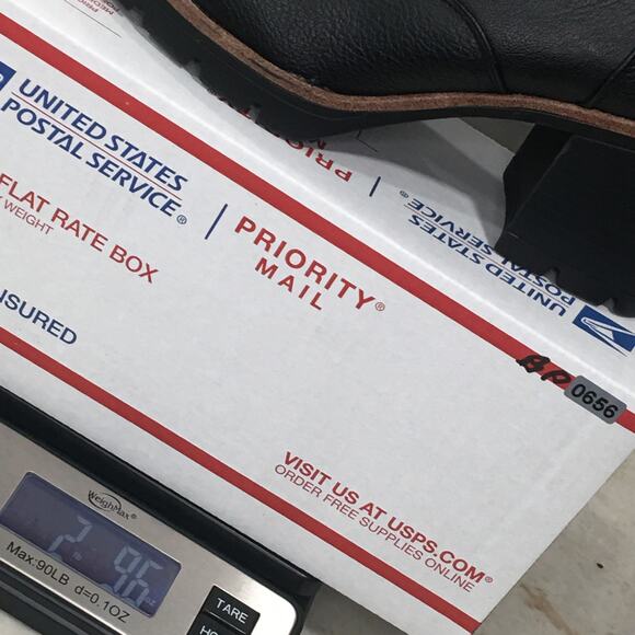 Naturalizer Black MADALINN3 Faux-Leather Booties Women's Size 9.5 - Picture 15 of 16